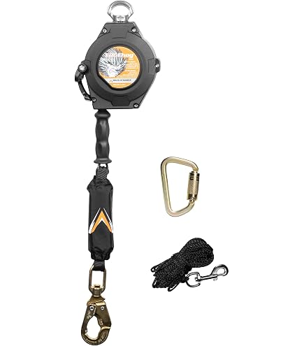 Amazon.com: Frontline Leading Edge Cable 25ft SRL with Steel Snap